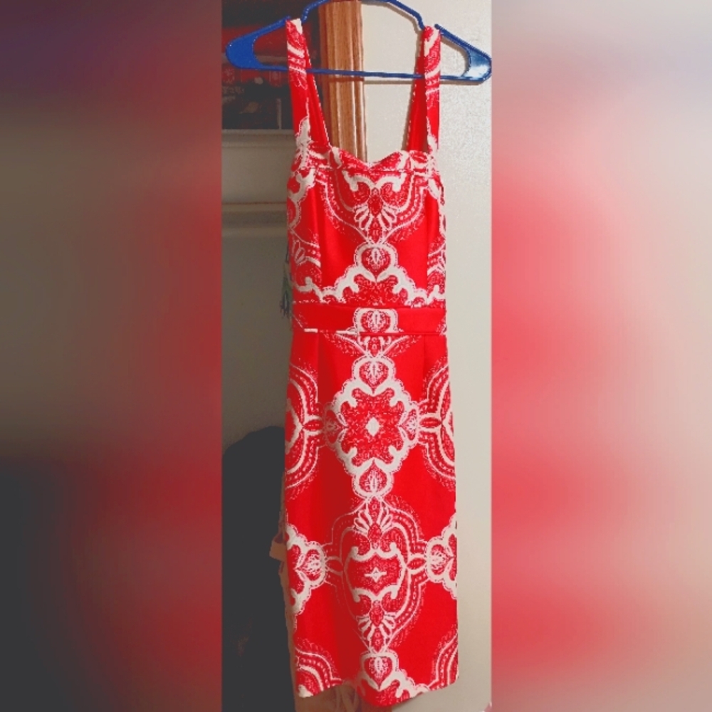 Gorgeous coral dress nwt